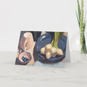 Blank Grußkarte, Originalkunst von Sarah Sedwick Karte