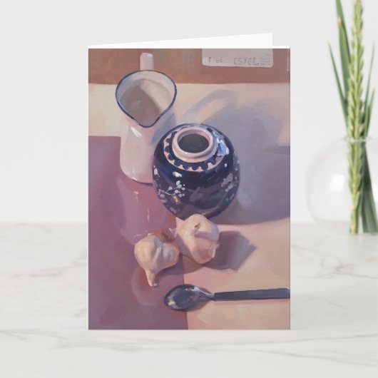 Blank Grußkarte, Originalkunst von Sarah Sedwick Karte (Vorderseite)