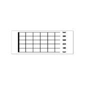BLANK GUITAR CHORD RUBBER BRIEFMARKE GUMMISTEMPEL (Prägung)