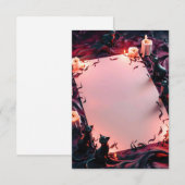 Blank Halloween Einladungskarte Einladung (Vorne/Hinten)