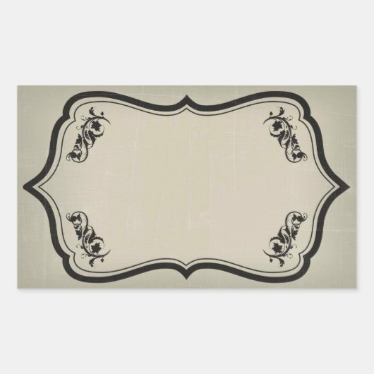 Blank Halloween Jar Sticker Label (Vorderseite)