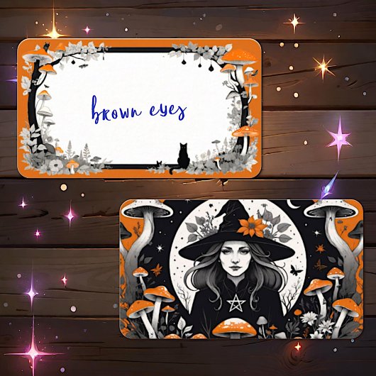 Blank Hexenkorb Visitenkarte