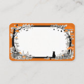 Blank Hexenkorb Visitenkarte (Rückseite)