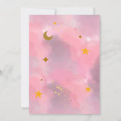 Blank hinzufügen Sie Ihre eigenen DIY Twinkle Twin Einladung (Rückseite)