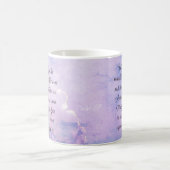Blank Inside Beautiful Psalm 67 Blessing Upon Us Kaffeetasse (Mittel)