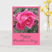 Blank Inside - Glückliche Muttertagskarte Karte (Gelbe Blume)