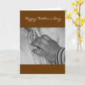 Blank Inside - Glücklicher Tag des Vaters Karte (Gelbe Blume)