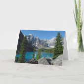 Blank Inside Mountain Magic Greeting Card Karte (Vorderseite)