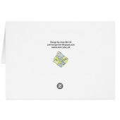 Blank-Inside-Quilter-Karte (Rückseite Horizontal)