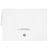 Blank Inside, Südwest Grußkarte (Rückseite Horizontal)