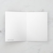 Blank-Iris-Karte -"BATTLE DER BANDS" Karte (Innenseite)