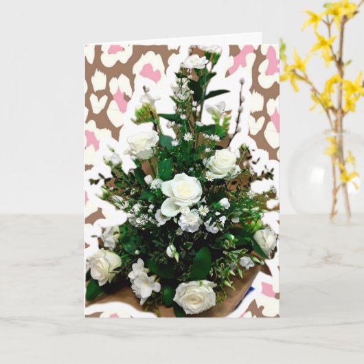 Blank-Jeden Anlaß Karte (Gelbe Blume)