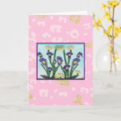 Blank-Jeden Anlaß Karte (Gelbe Blume)