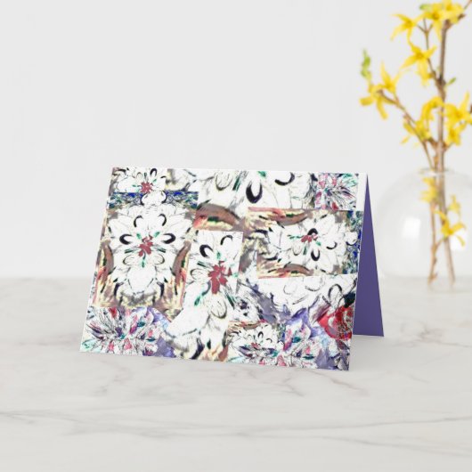 Blank-Jeden Anlaß Karte (Gelbe Blume)