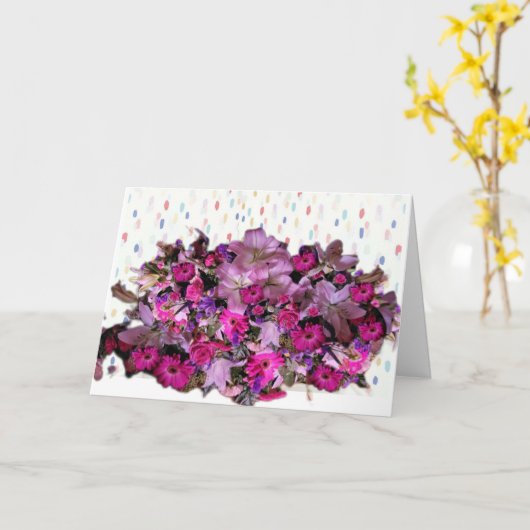 Blank-Jeden Anlaß Karte (Gelbe Blume)