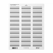 Blank Light Silver Gray Ombre Foil (Vorne)