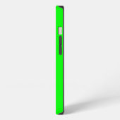 Blank Lime Green Solid Color iPhone Hülle (Linke Seite)