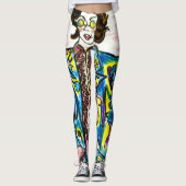 Blank"-Logos" Leggings (Vorderseite)