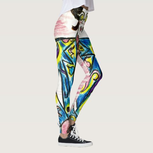 Blank"-Logos" Leggings (Rechts)