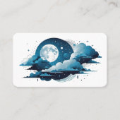 Blank Moon Oracle Cards Visitenkarte (Vorderseite)
