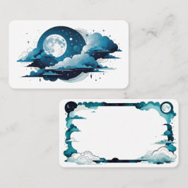 Blank Moon Oracle Cards Visitenkarte