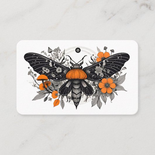Blank-Moth-Oracle-Karten Visitenkarte (Vorderseite)