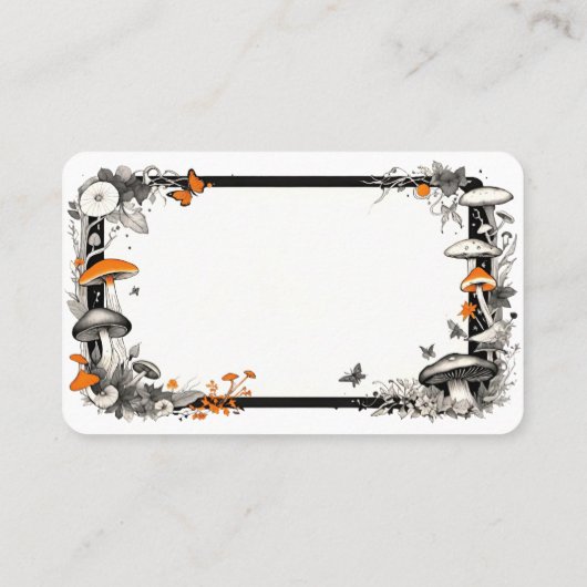 Blank-Moth-Oracle-Karten Visitenkarte (Rückseite)