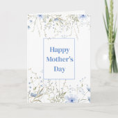 Blank Mother Day Card Karte (Vorderseite)