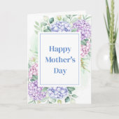 Blank Mother Day Card Karte (Vorderseite)