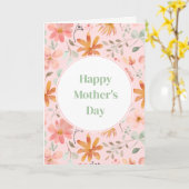 Blank Mother Day Card Karte (Gelbe Blume)
