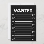 Blank-Mugshot-Vorlage Einladung (Vorderseite)