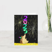 Blank Neujahrskarte 2025 Feiertagskarte (Vorderseite)