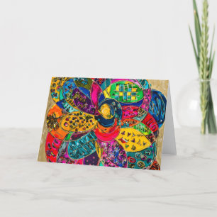 Blank Note Card Kaleidoscope Lovitude Karte
