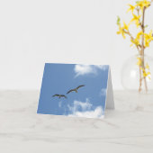 Blank Note Card - La Jolla Seagulls Karte (Gelbe Blume)