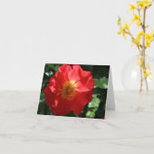 Blank Note Card: Majestic Rose Karte (Gelbe Blume)