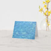 Blank Note Card - Tipp Pool Karte (Gelbe Blume)