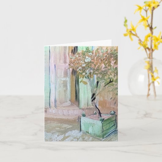 Blank Notecard Van Gogh Gemälde Karte (Gelbe Blume)