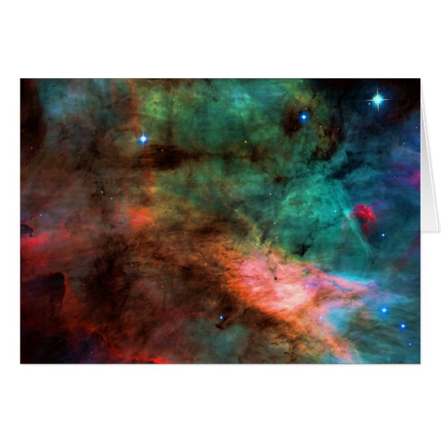 Blank notelet - Swan Nebula Centre (Vorderseite (Horizontal))
