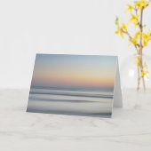 Blank-Ocean-Sunrise-Foto Karte (Gelbe Blume)