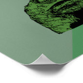 Blank Philosoraptor Poster (Ecke)