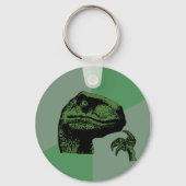 Blank Philosoraptor Schlüsselanhänger (Vorderseite)