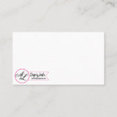 Blank Platzkarten Boho Llama Bohemisch Cacti-Wüste (Rückseite)