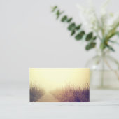 Blank Platzkarten Sonnenaufgangsweg - Gehweg Länge (Stehend Vorderseite)