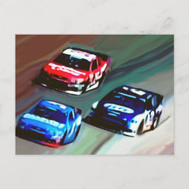 Blank "Race Day" Postkarten