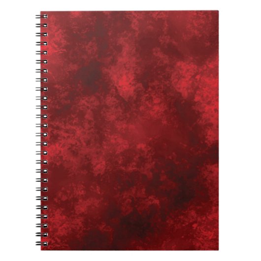 BLANK RED ERSTELLEN SIE IHR EIGENES NOTEBOOK-JOURN NOTIZBLOCK (Vorderseite)