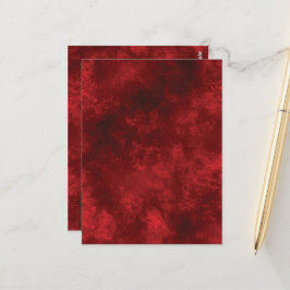 BLANK RED ERSTELLT IHRE EIGENE POST-KARTE POSTKARTE