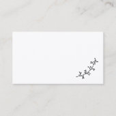 Blank Rustic Laurels Wedding Platzkarte (Vorderseite)