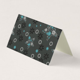 Blank Snowflake Design 25 Pack Weihnachtskarten