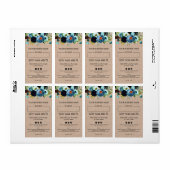 Blank Soy Wax Melt Labels (Vorne)