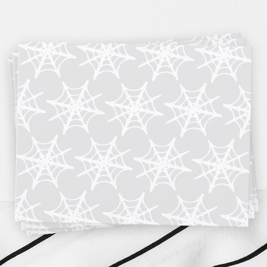 Blank Spike Web Print Halloween Karten